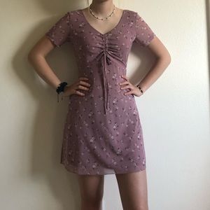 Hollister’s Cinch-Front Cap-Sleeve Dress